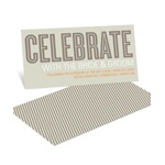 Modern Celebration -- Reception Cards