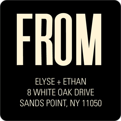 Vowed in Vintage -- Wedding Invitation Address Labels