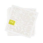 Floral Monogram -- Custom Wedding Napkins