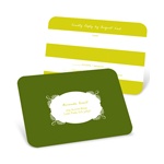Enamored with Elegance -- Wedding Response Postcards