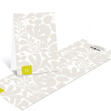 Enamored with Elegance -- Monogram Thank You Cards