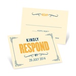 Happily Ever Headlines -- Unique Response Cards
