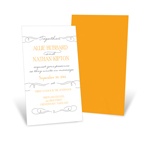 Sweetly Scripted -- Vintage Poster Wedding Invitations