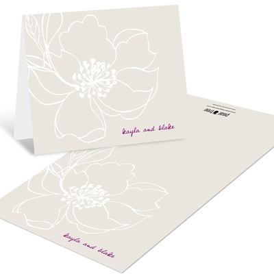 Fairy Tale Floral -- Personalized Thank You Notes