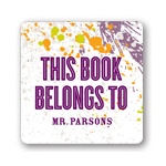 Splash of Color -- Book Stickers