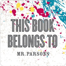 Splash of Color -- Personalized Book Plates