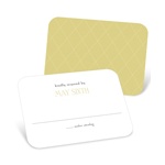 Diamond Detail -- Wedding Response Cards