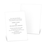 Timeless Ever After -- Traditional Wedding Invitations
