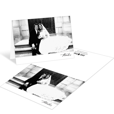 Timeless Ever After -- Wedding Photo Thank You Cards
