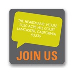 Conversation Piece -- Square Address Labels