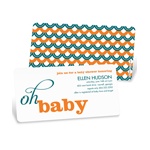 Sweetly Strung Scallops -- Baby Shower Invites