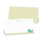 Striped Sea -- Whale Thank You Cards