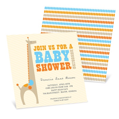 THE GOLDEN TICKET -- BOY PHOTO BIRTH ANNOUNCEMENT, 2in. x 4in. Folded Holiday Card