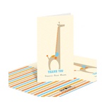 Dotted Shower -- Personalized Baby Shower Thank You Cards