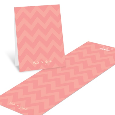Sweet Chevron Dreams -- Chevron Thank You Cards