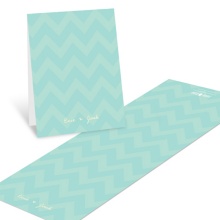 Subtle Chevron -- Thank You Cards