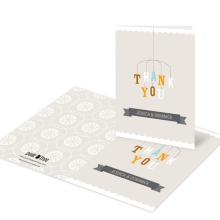 Mobile Memories -- Unique Baby Shower Thank You Cards