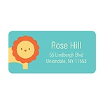 Jungle Jubilee -- Baby Shower Return Address Labels