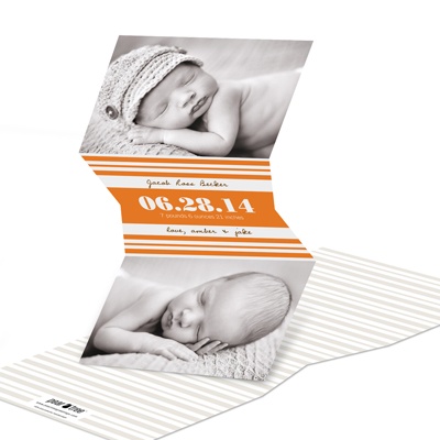 Designed with Love -- Photo Birth Announcements