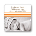 Varying Stripes -- Photo Address Labels