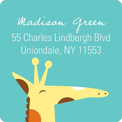 Whimsical Welcome -- Baby Shower Address Labels