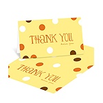 Whimsical Welcome -- Polka Dot Thank You Cards