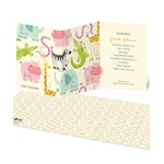 Alphabet Animals -- Jungle Theme Baby Shower Invitations