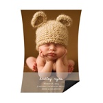 Softly Written -- Magnet Birth Announcements
