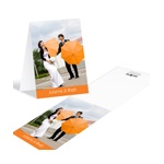 Bright Border -- Photo Wedding Thank You Notes