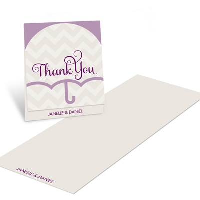 Unique Umbrella -- Unique Thank You Notes