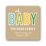 Baby Talk -- Baby Address Labels
