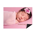 Lasting Introduction Horizontal Photo -- Magnet Birth Announcements