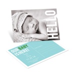 Special Delivery Horizontal Photo  --Birth Announcement Postcards