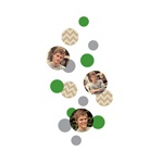 Chevron Celebration -- Graduation Confetti