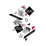 Geometric Bliss -- Graduation Confetti