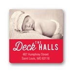 Festive Phrase -- Holiday Address Labels