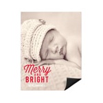 Festive Phrase Vertical Photo -- Christmas Photo Magnets