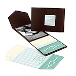 Jump for Joy -- Aqua Holiday Photo Card
