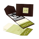 Jump for Joy -- Green Holiday Photo Card