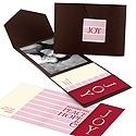 Jump for Joy -- Red Holiday Photo Card