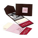 Jump for Joy -- Red Holiday Photo Card