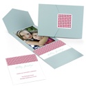 Sweet Blossoms Photo Card - Teal