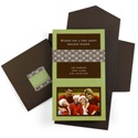 All Wrapped Up Photo Card - Mocha