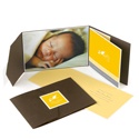 Special Delivery Photo Birth Announcement -- Canary
