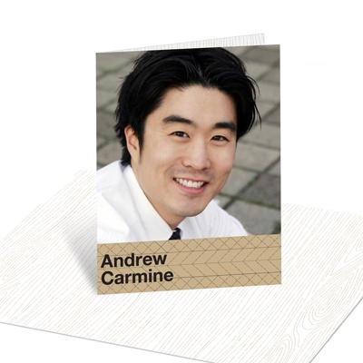 Wood Parquet -- Graduation Thank You Cards