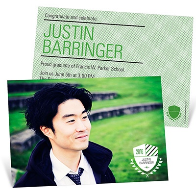 Class Crest Horizontal -- Graduation Announcements