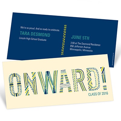 Stitch in Time  -- Graduation Announcements