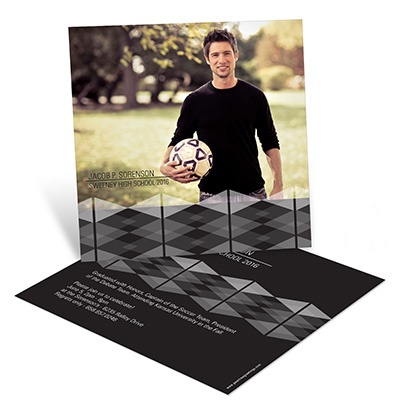 Argyle Style  -- Graduation Announcements