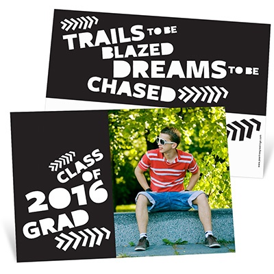 Trail Blazer -- Graduation Announcements