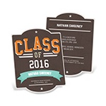 Retro All Star -- Graduation Announcements